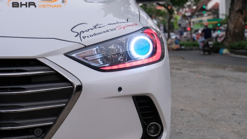 Độ đèn bi Led Hyundai Elantra | Titan Gold Plus
